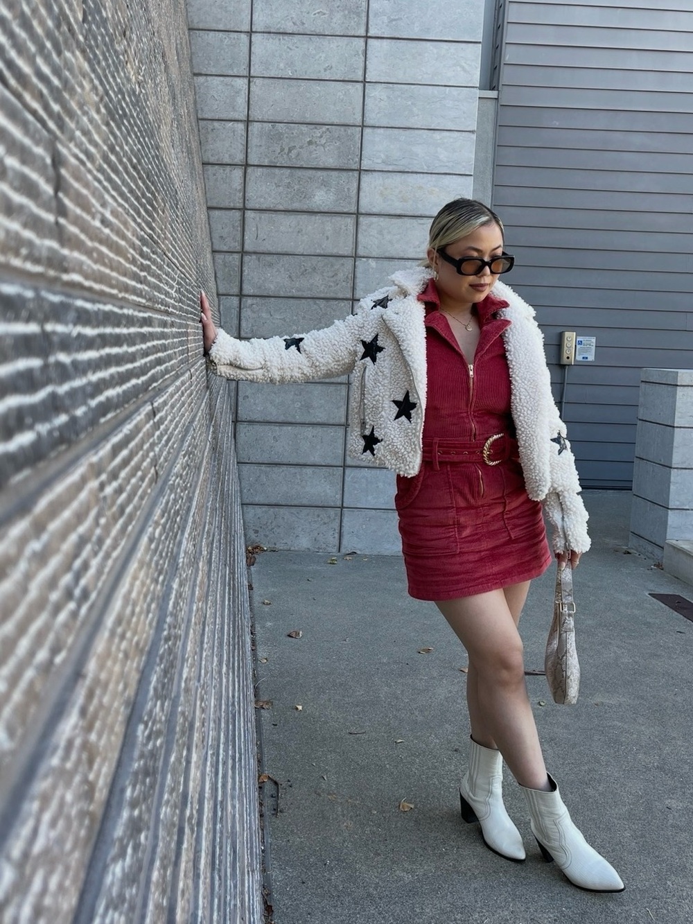 White Star Sherpa Jacket - Women's Cozy Zip Coat